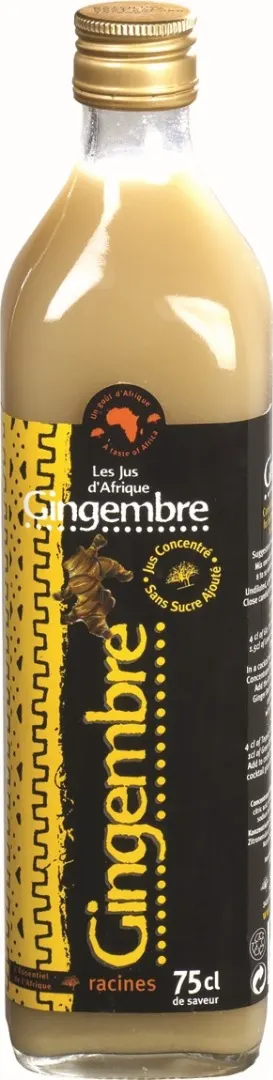 boisson gingembre 75cl racines — photo du produit rappelé