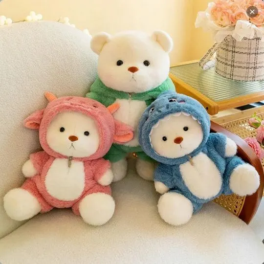 kawaii bear pink 30cm¤¤kawaii bear blue 30cm¤¤green 30cm — photo 2 sur 2
